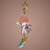 Custom Series Connection Clear Acrylic Keychains/Charms - Melody